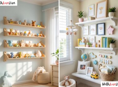 Nursery Shelf Decor Ideas