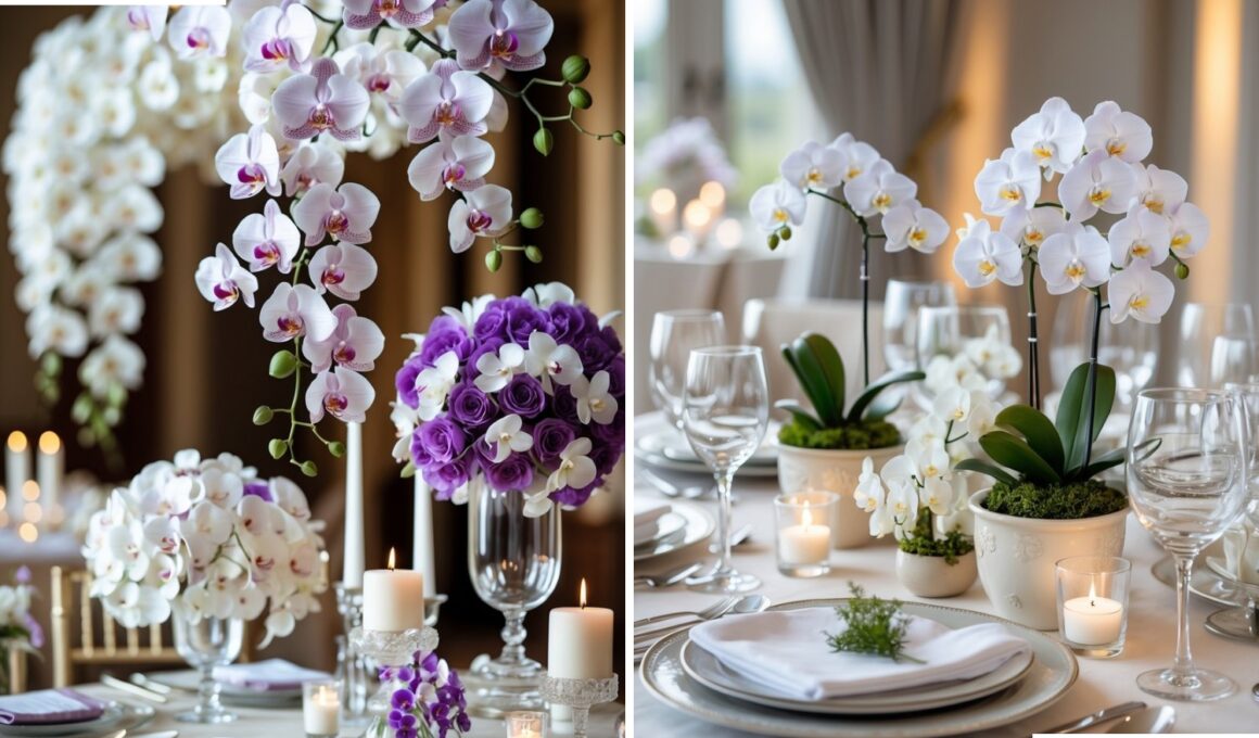 Orchid Wedding Decor Ideas