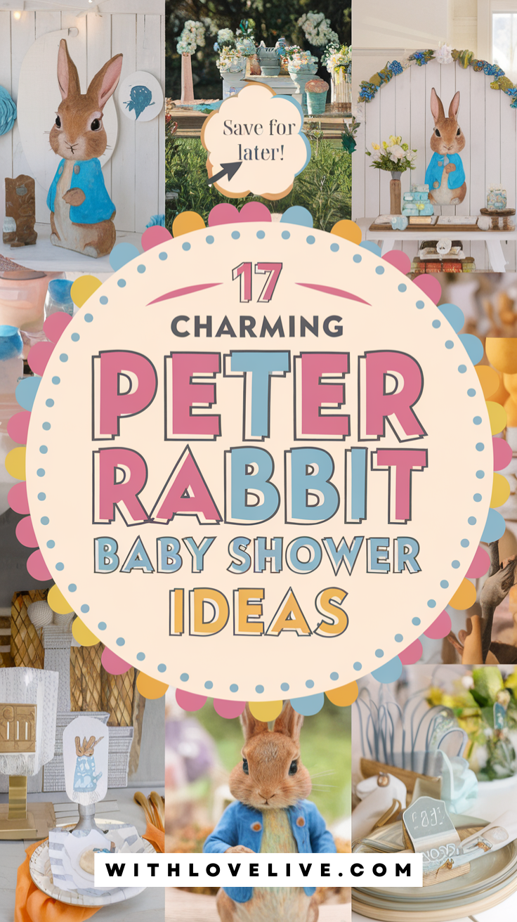 Peter Rabbit Baby Shower Ideas