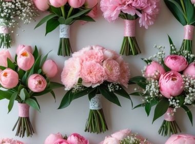 Pink Prom Bouquet Ideas