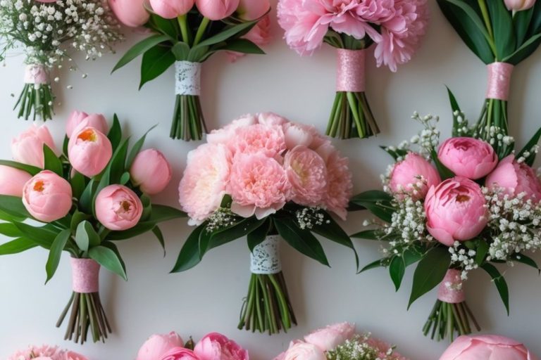 Pink Prom Bouquet Ideas