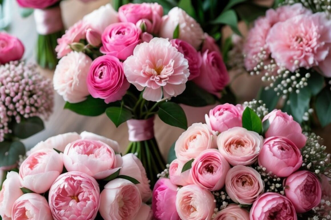 Pink Wedding Bouquet Ideas
