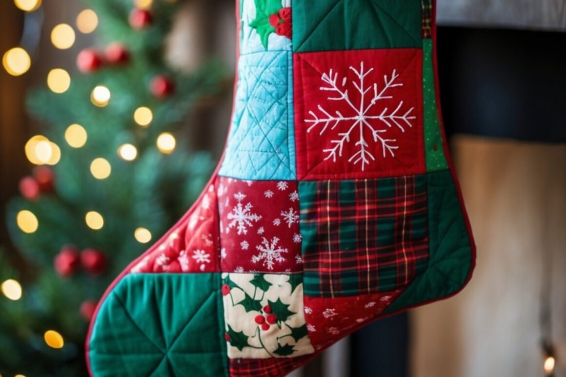 Quilted Patchwork Stocking