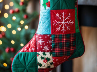 Quilted Patchwork Stocking