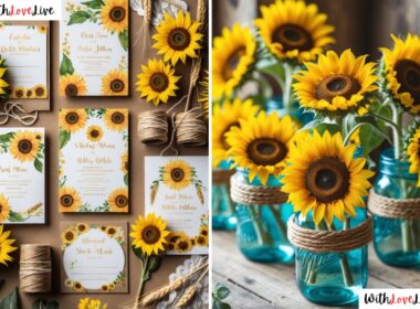 Rustic Sunflower Wedding Decor Ideas