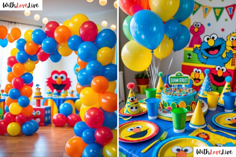 Sesame Street Birthday Party Ideas