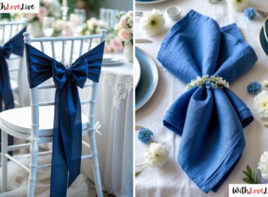 Something Blue Bridal Shower Decor