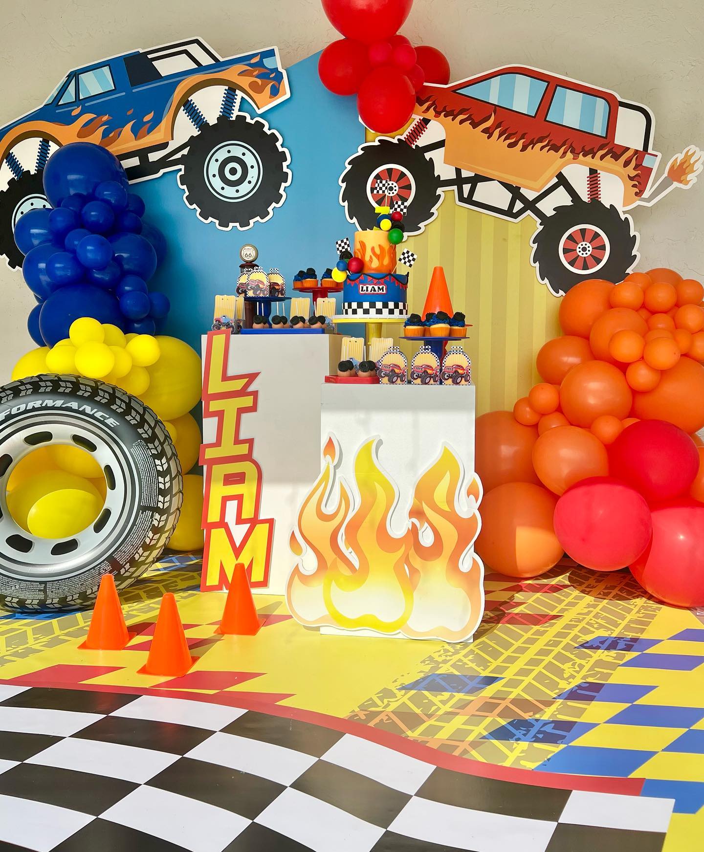 Splatter wall stickers