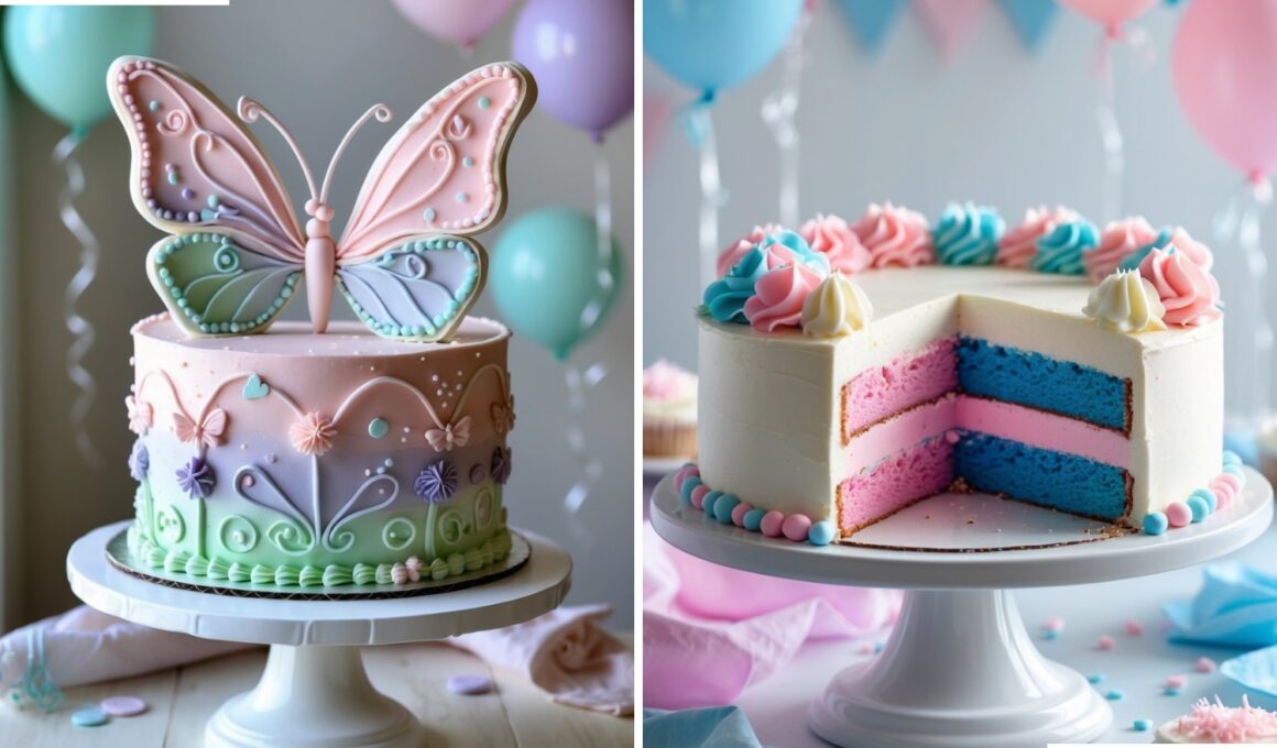 Unique Baby Shower Cake