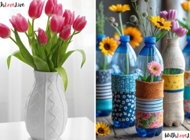 Upcycled Flower Vase Ideas