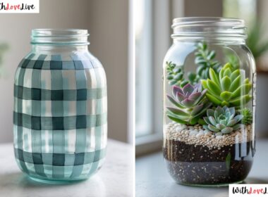 Upcycled Glass Jar Ideas