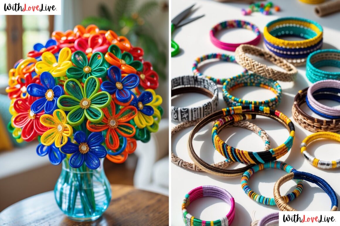 WASTE bangles craft