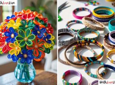 WASTE bangles craft