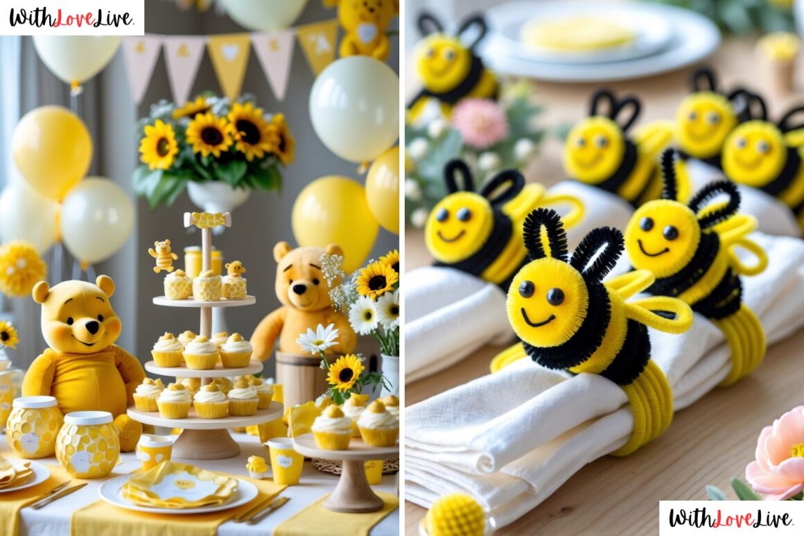 Winnie the Pooh Baby Shower Decor