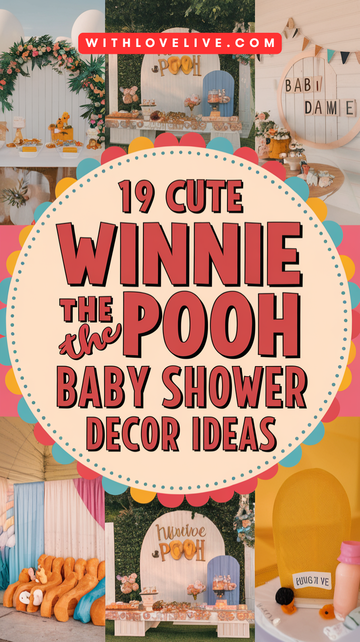 Winnie the Pooh Baby Shower Decor Ideas
