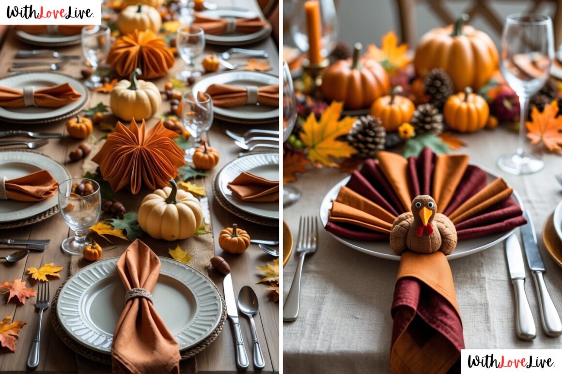 fall napkin wll