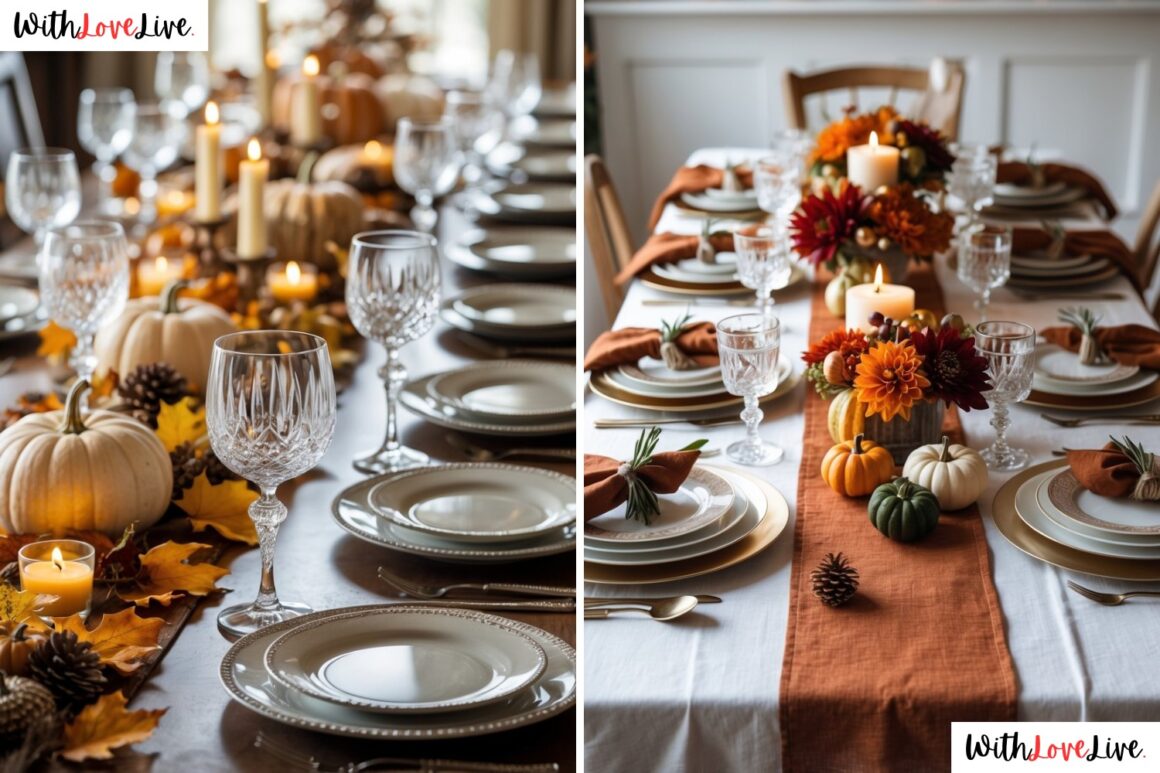 friendsgiving table settings