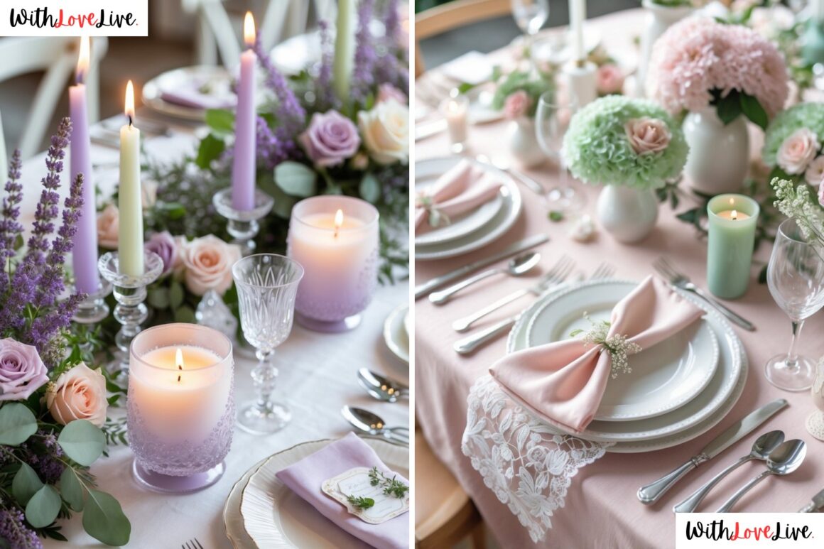 pastel wedding