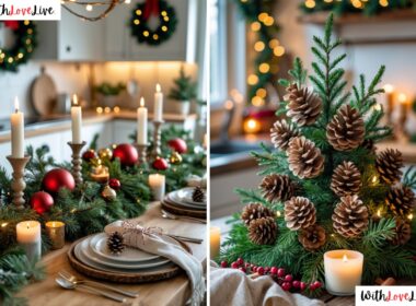 Christmas Kitchen Table Decor