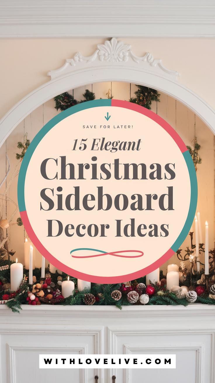 Christmas Sideboard Decor Ideas