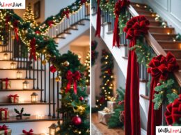 Christmas Staircase Decor Ideas