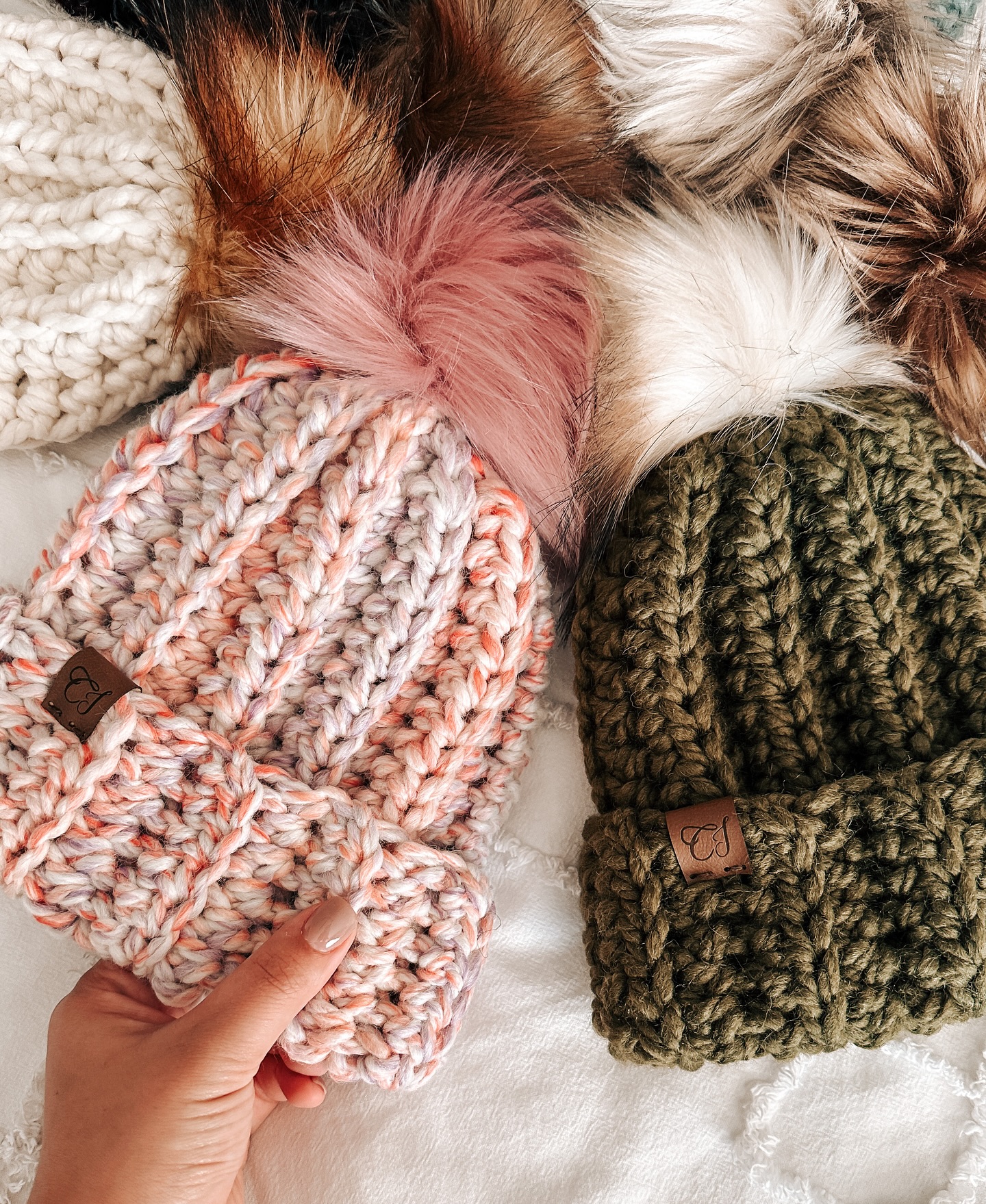 Chunky Ribbed Crochet Hat