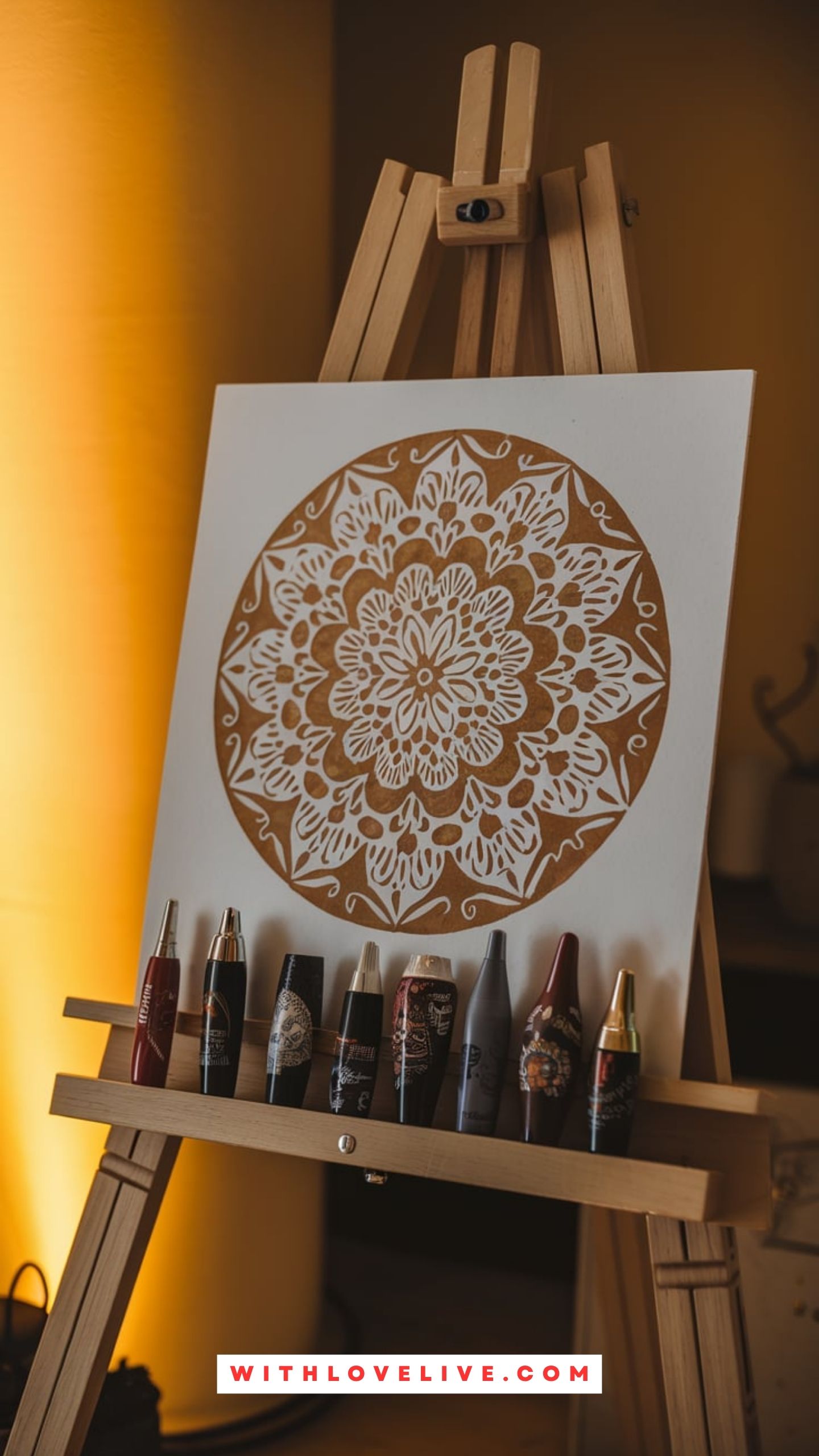 Coffee Mandala Pattern