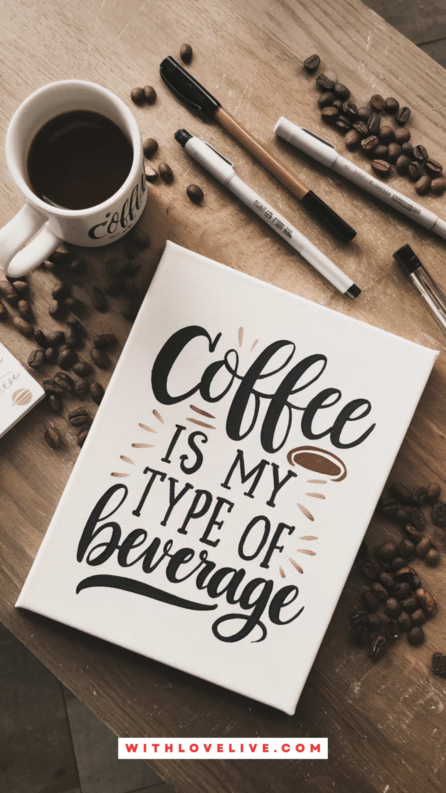 Coffee Quote Art