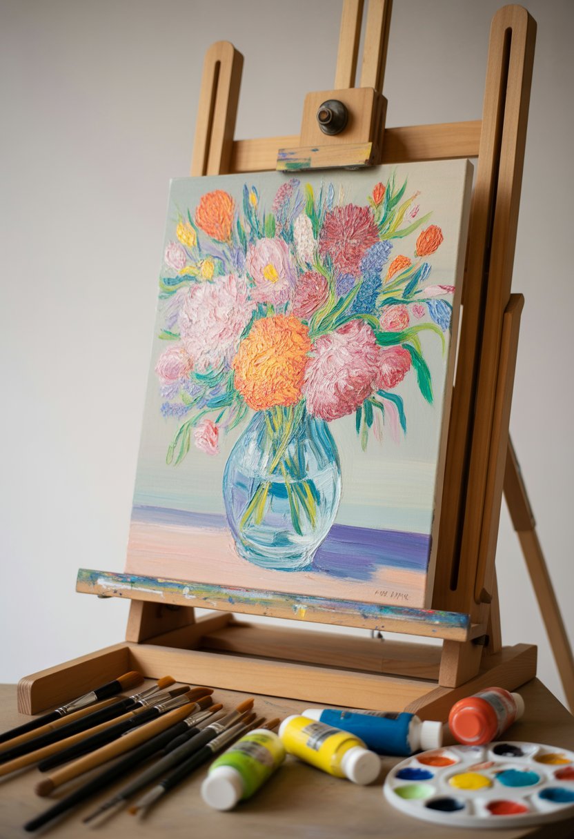 Color Splash Floral Vase