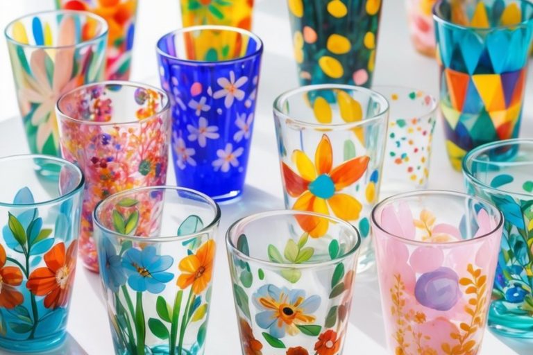 DIY Glass Cup Painting Ideas