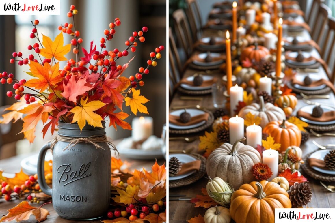 DIY Thanksgiving Centerpieces