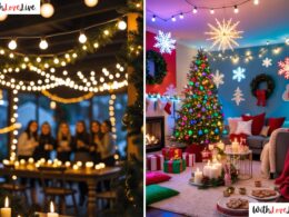 Girls Night Christmas Party Decor