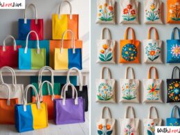 Lovely Canvas Bag Painting