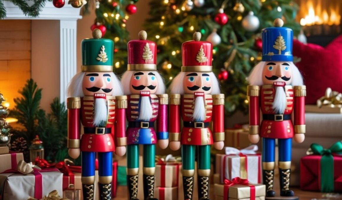 Nutcracker-Themed Christmas Decor