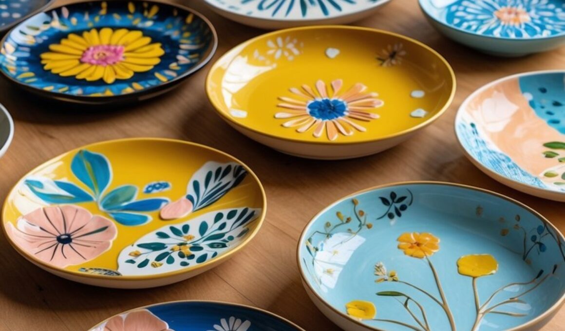 Plate Pottery Painting Ideas