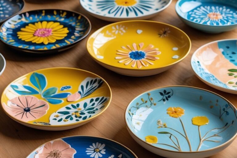 Plate Pottery Painting Ideas