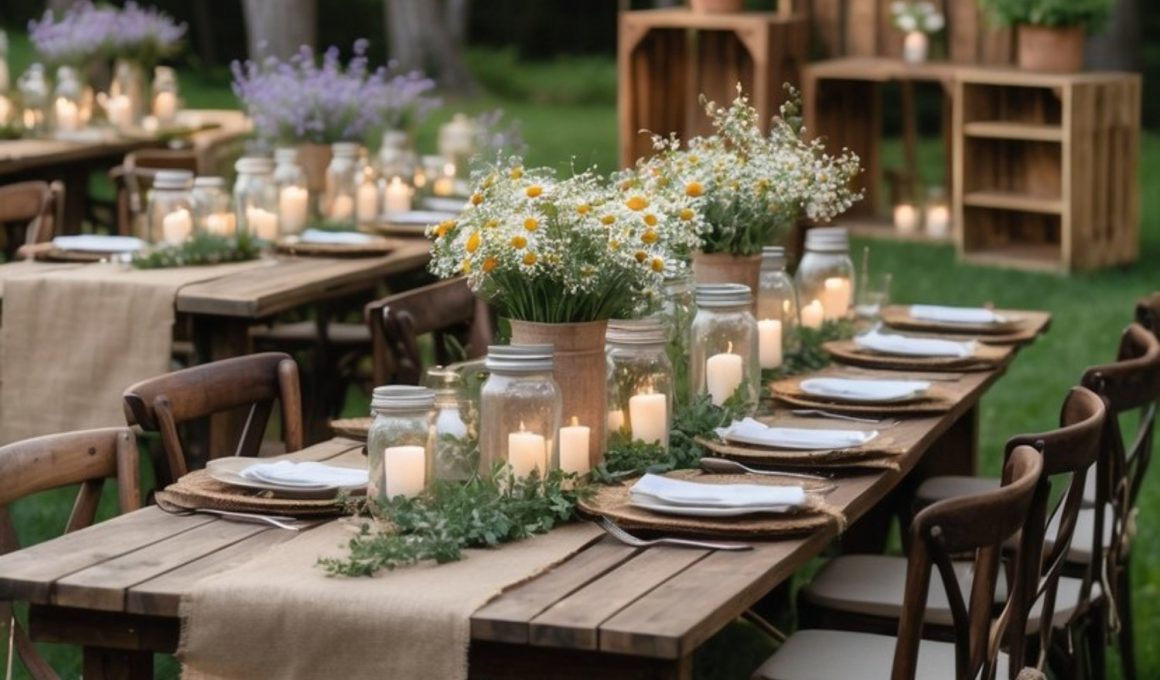 Rustic Wedding Decor Ideas on a Budget