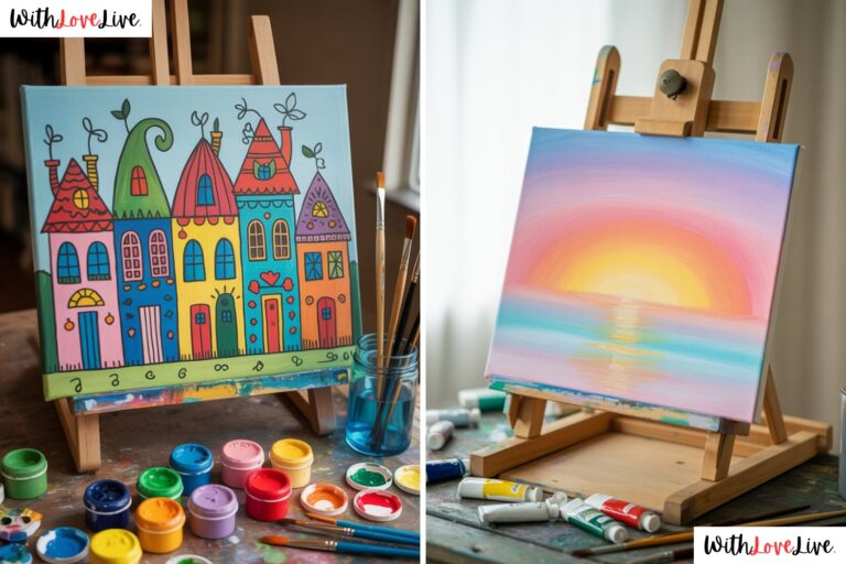 Sip and Paint Ideas for Girls’ Night