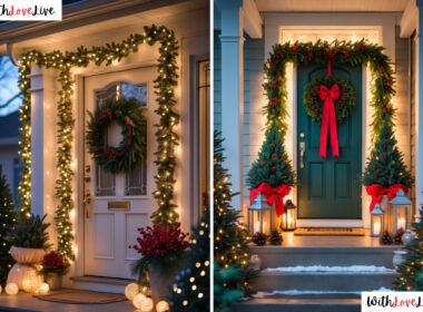 Welcoming Christmas Entrance Decor
