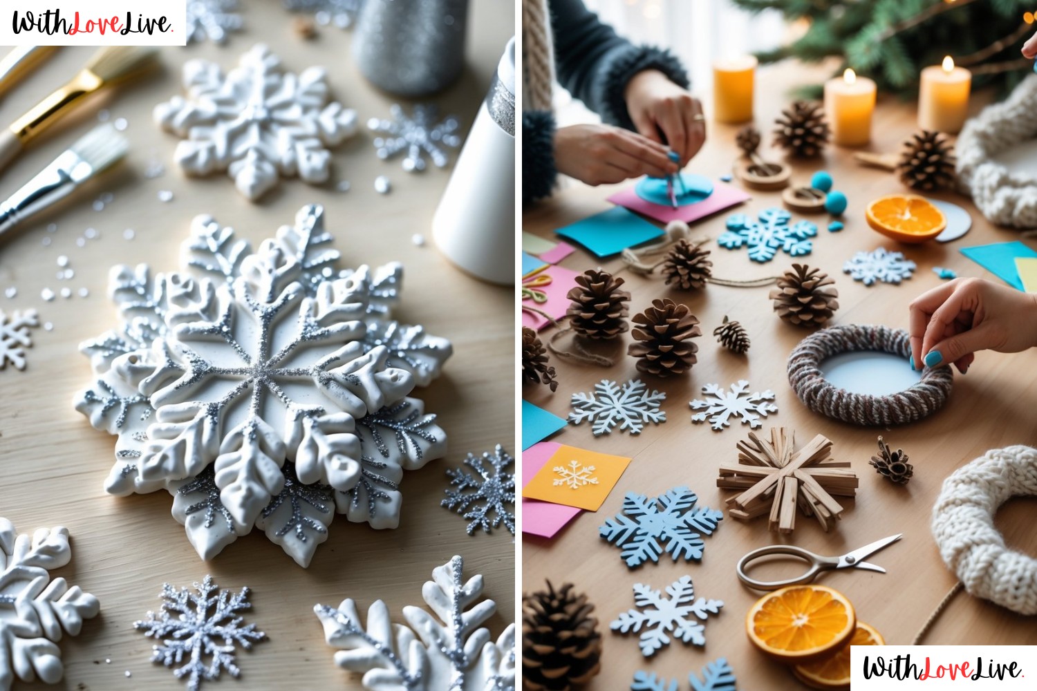 19 Easy + Creative Winter Crafts for Adults This Season - WithLoveLive
