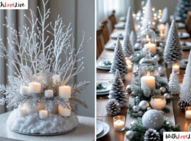 Winter Wonderland Centerpieces