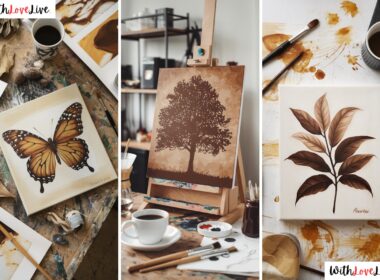 coffee painting ideas