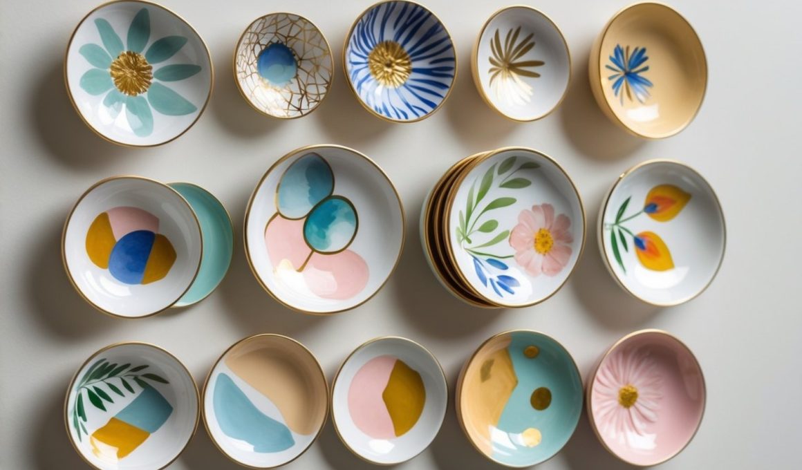 trinket dish painting