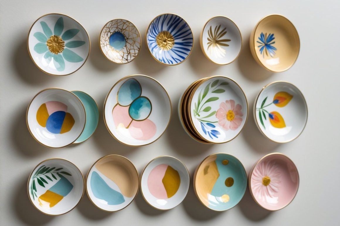 trinket dish painting