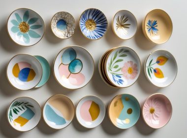 trinket dish painting