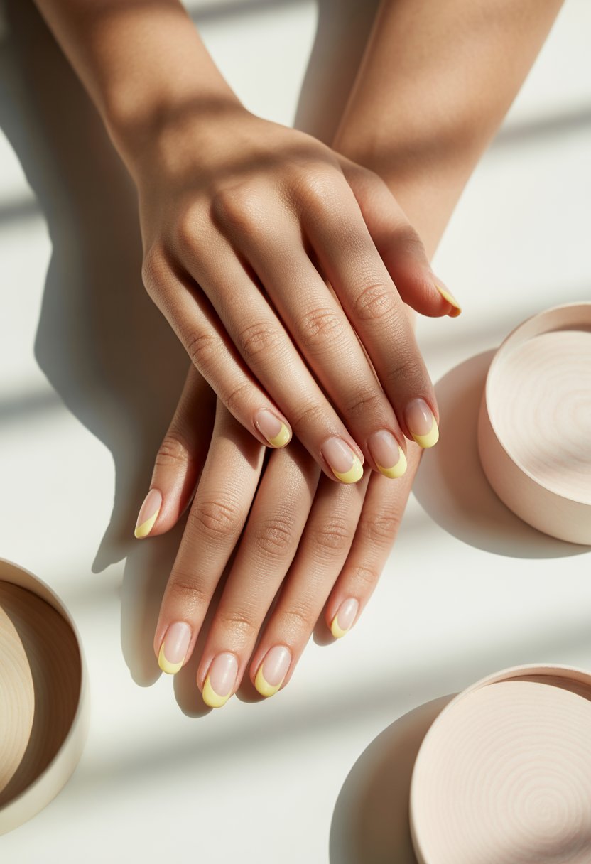 Buttercream Crescent Cuticles