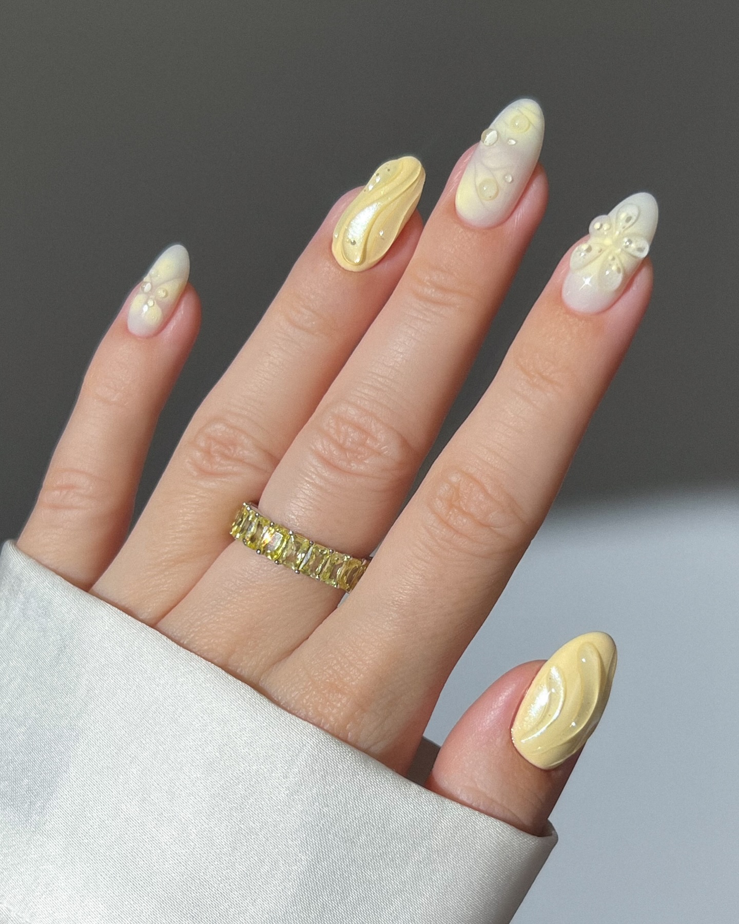 Buttery Sunshine Yellow Nails