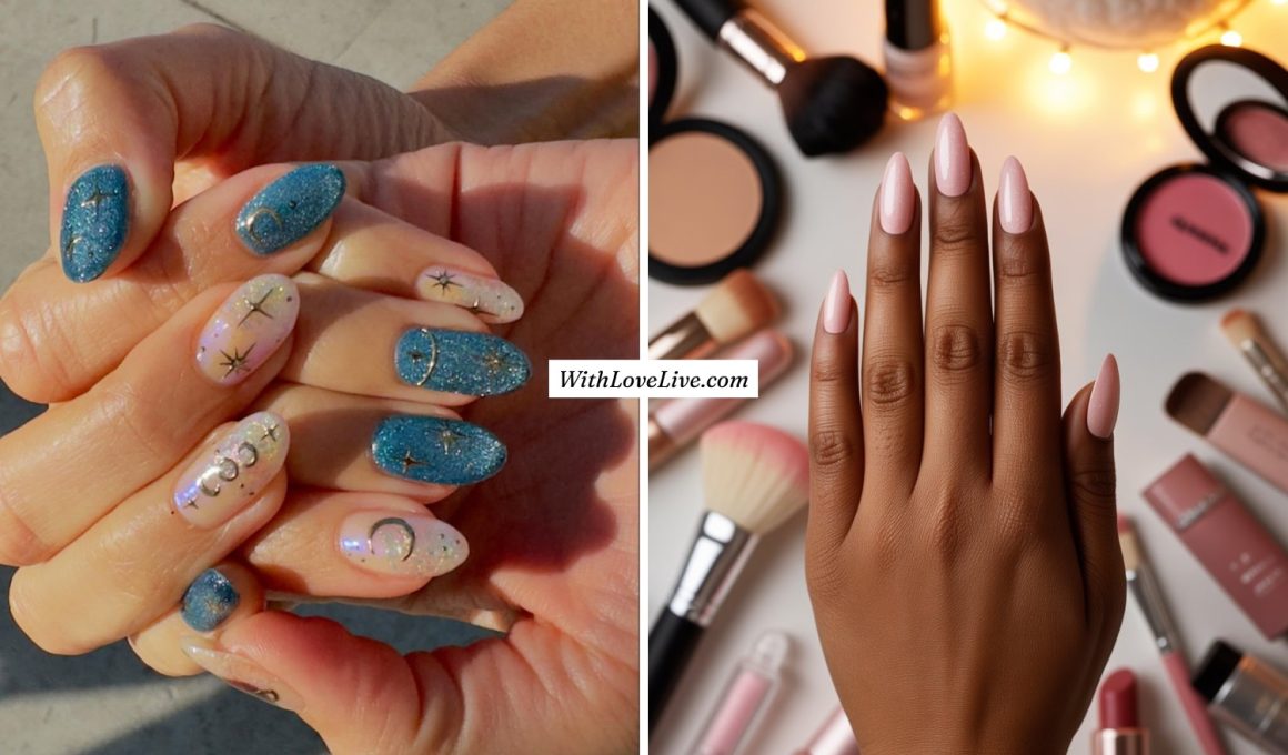 Magical Winter Solstice Nails Designs