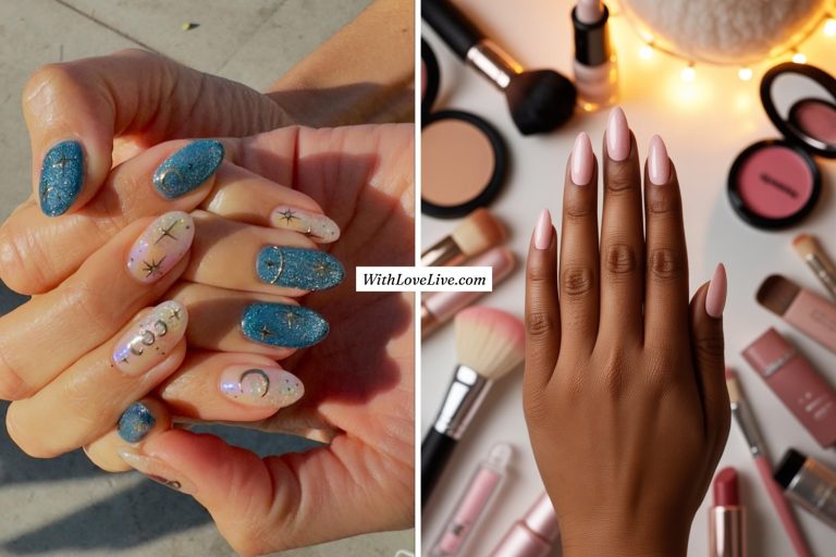 Magical Winter Solstice Nails Designs