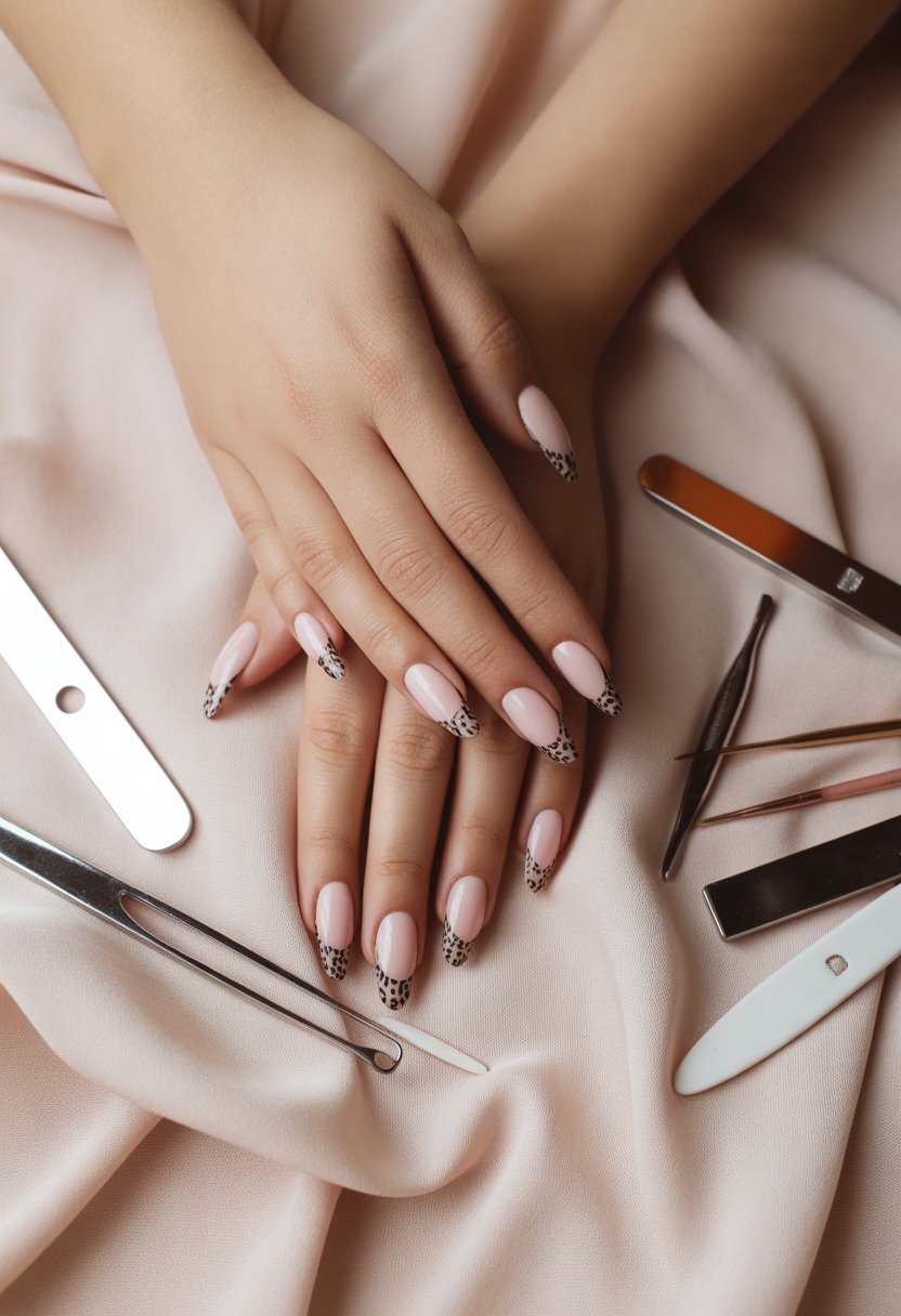 Micro Leopard Print Stilettos